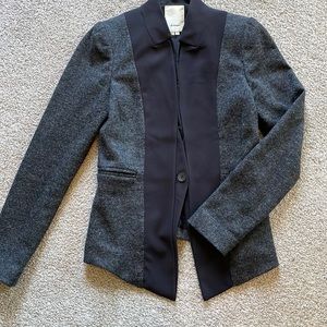 Anthropologie Black/Wool Blazer